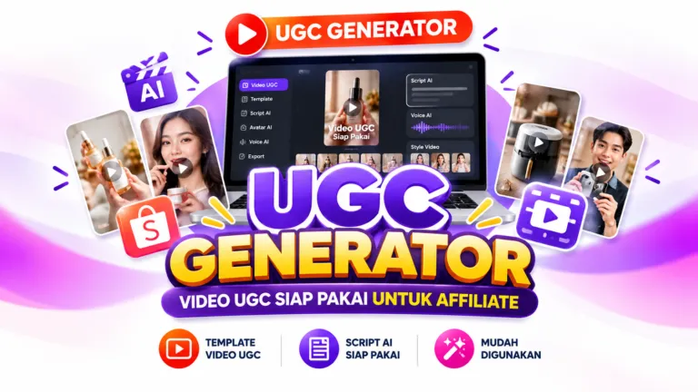 UGC Generator: bikin video affiliate dari 1 link produk
