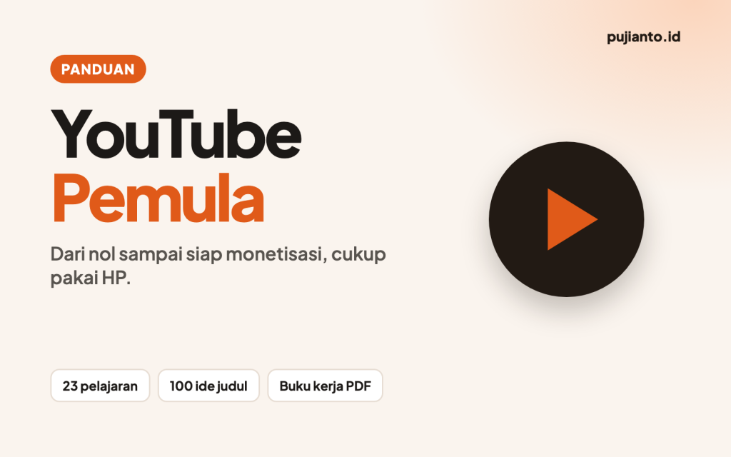 Sampul Panduan YouTube Pemula